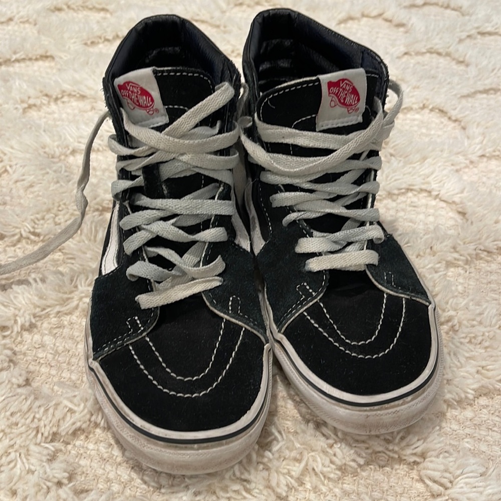 High top vans mens 6.5 womens 8